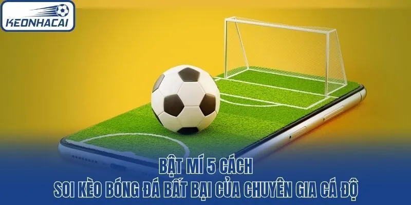 Bật Mí 5 Cách Soi Kèo Bóng Đá Bất Bại Của Chuyên Gia Cá Độ